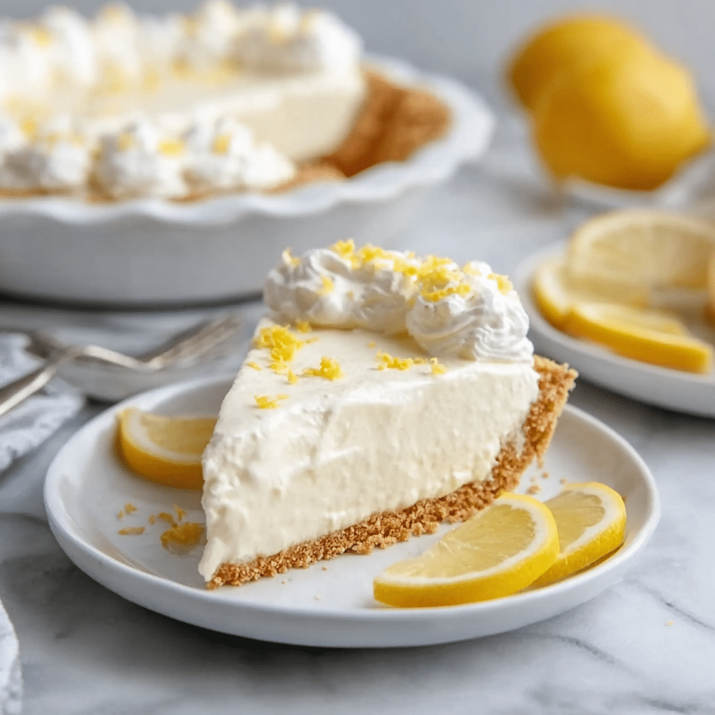 Frozen Lemonade Pie Recipe - Recipe Image