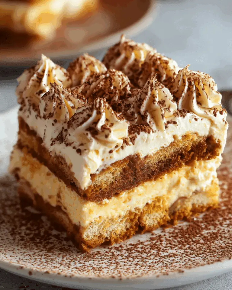 Creamy Pumpkin Tiramisu Recipe