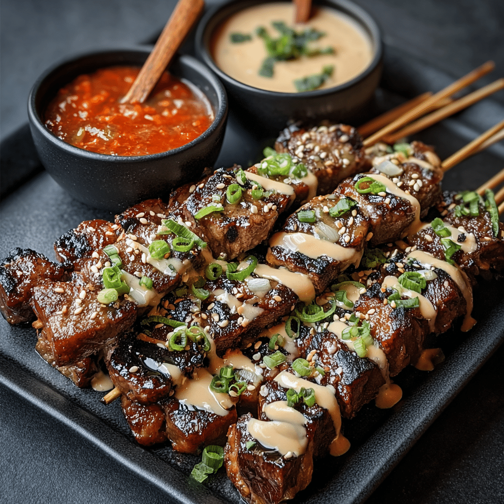 Korean BBQ with Spicy Mayo Recipe - Recipe Image
