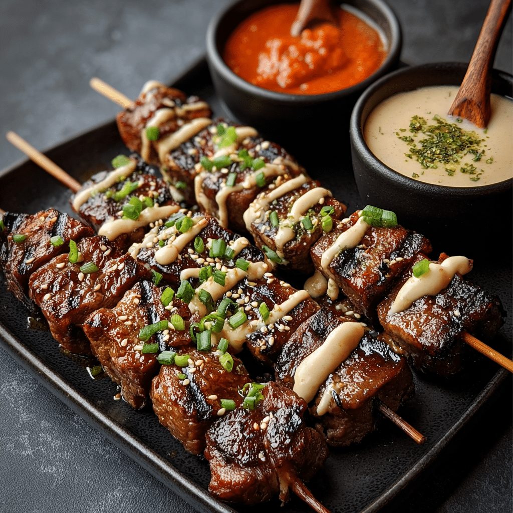 Korean BBQ with Spicy Mayo Recipe - Recipe Image