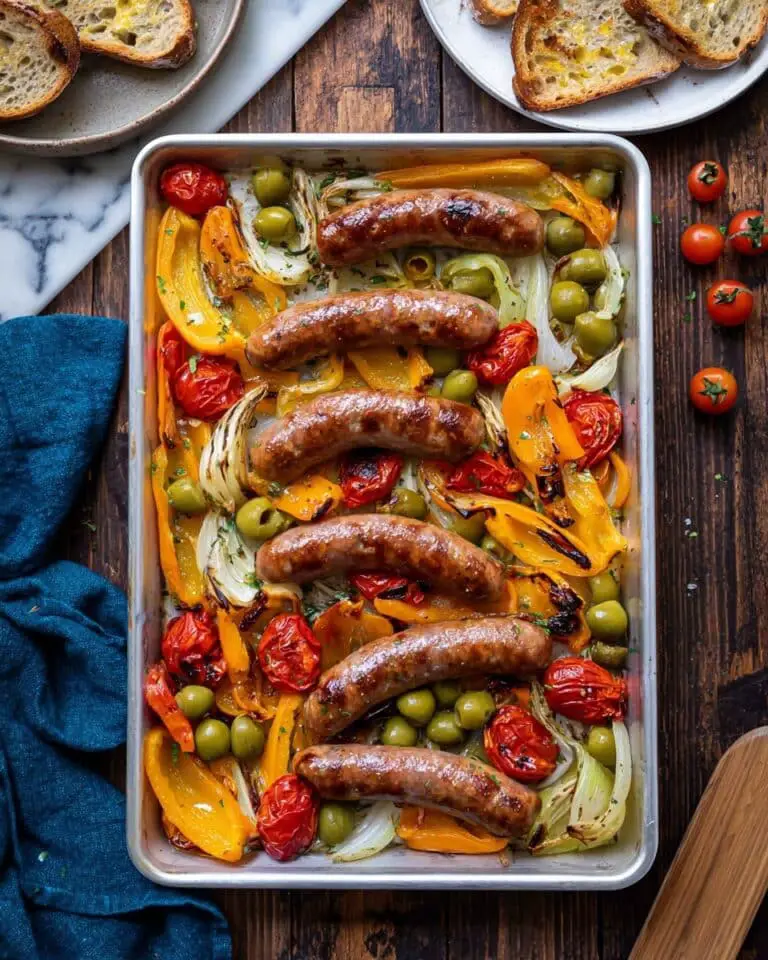 One-Pan Italian Sausage and Peppers Recipe