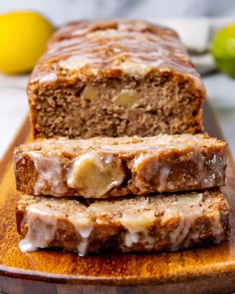 Caramel Swirl Pear Bread Recipe