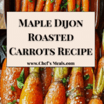Maple Dijon Roasted Carrots Recipe