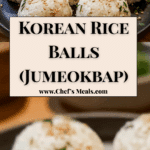 Korean Rice Balls (Jumeokbap) – Easy & Flavor-Packed Recipe