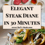Return the steaks to the pan, coat with sauce, and let simmer briefly Recipe