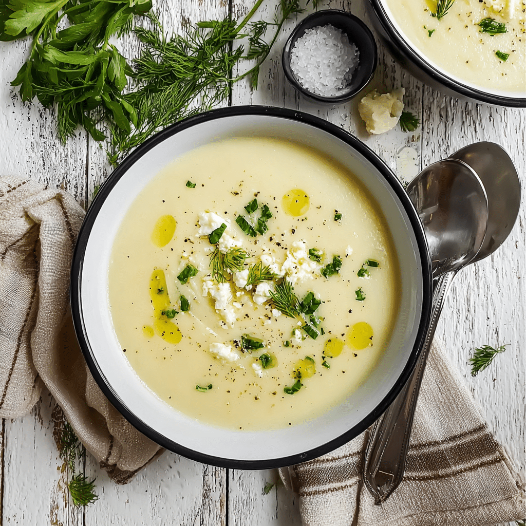Creamy Crockpot Potato Leek Soup Recipe - Recipe Image