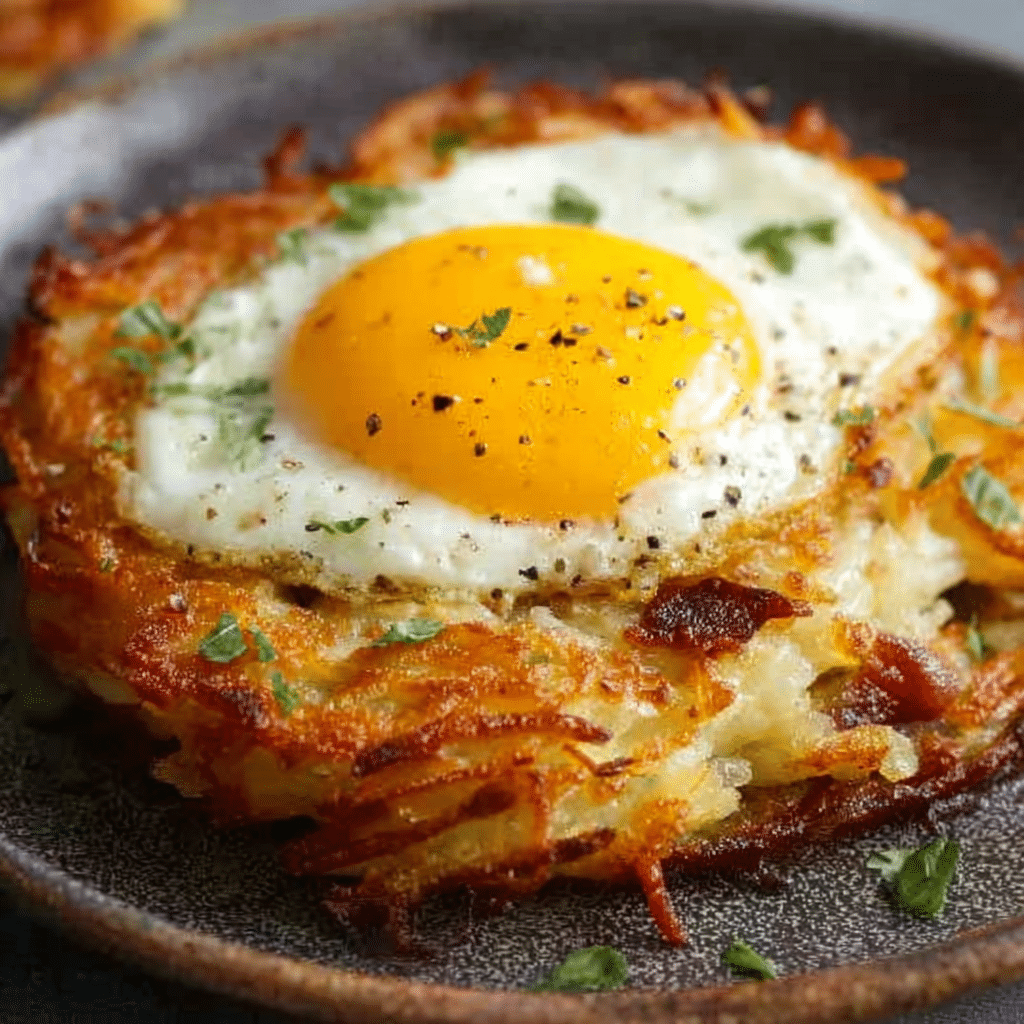Loaded Breakfast Baked Potatoes with Egg, Bacon & Cheese Recipe - Recipe Image