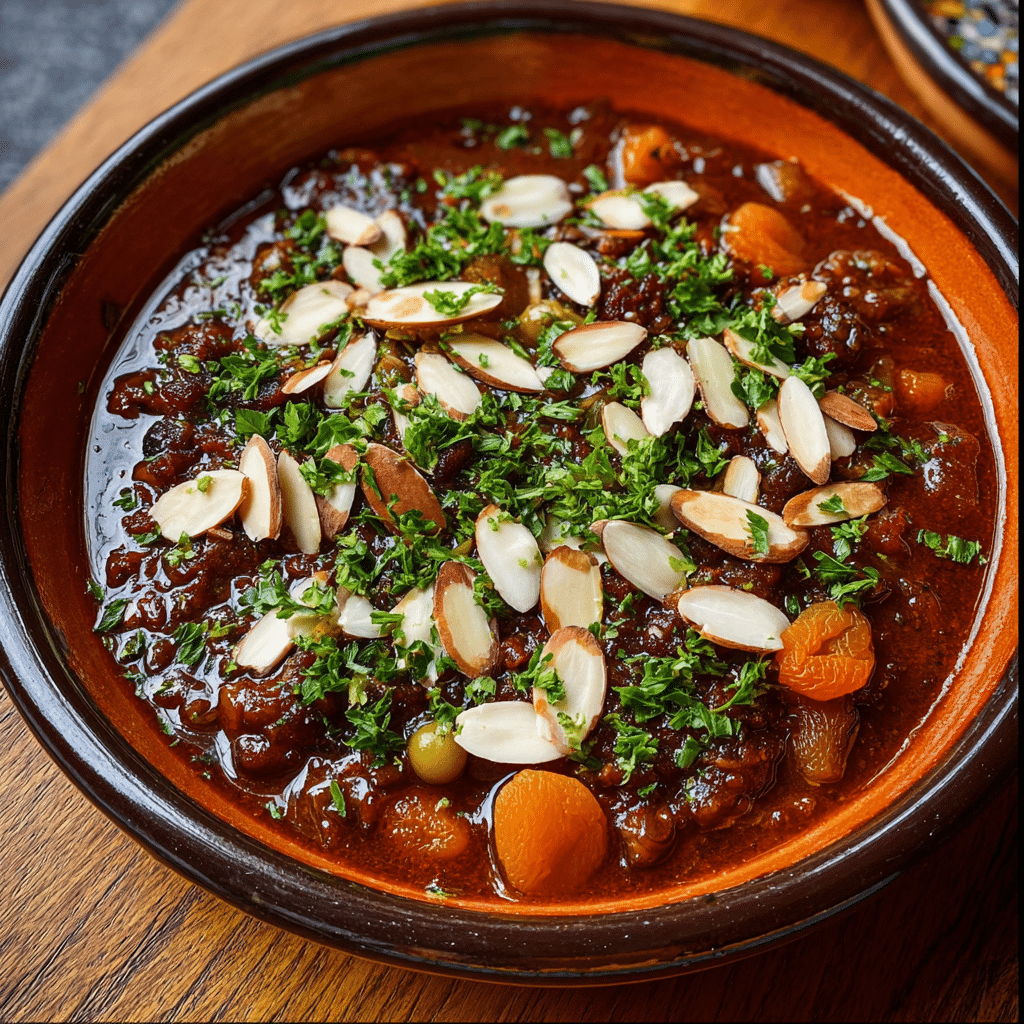 ired Beef Stew with Apricots and Raisins Recipe - Recipe Image