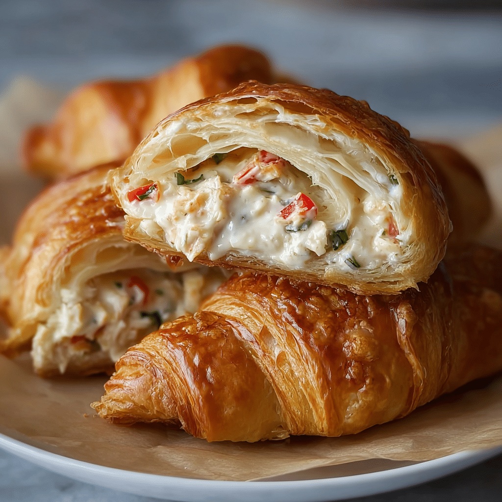 Creamy Chicken Sausage Pinwheels Recipe - Recipe Image