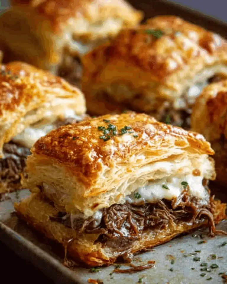 Roast Beef and Cheese Stuffed Biscuits Recipe