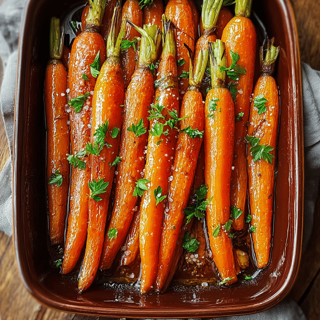 Maple Dijon Roasted Carrots Recipe - Recipe Image