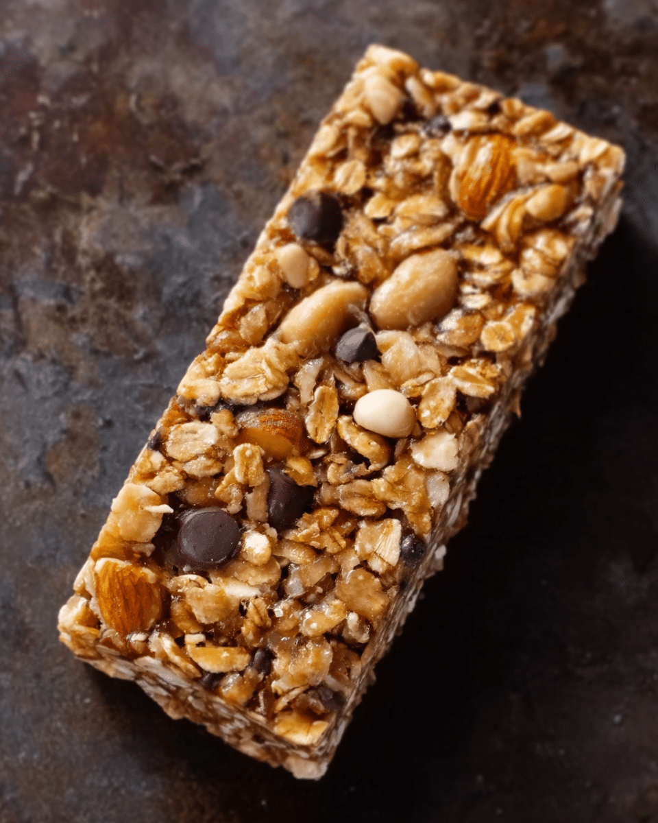 No-Bake Granola Bars with Chocolate Chips and Marshmallows Recipe