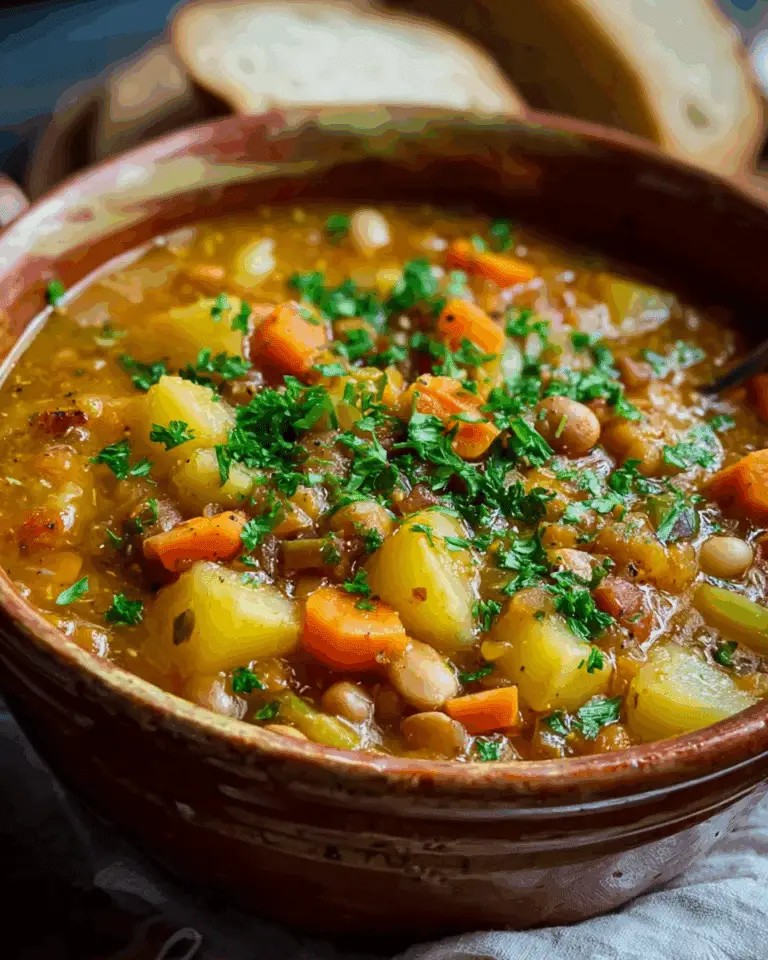 Hearty Vegetable Chickpea Soup Recipe
