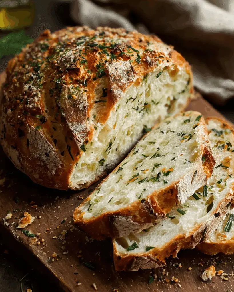 Cheddar Herb Irish Soda Bread Recipe