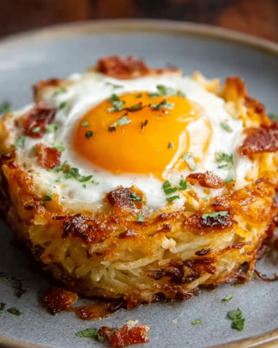 Loaded Breakfast Baked Potatoes with Egg, Bacon & Cheese Recipe