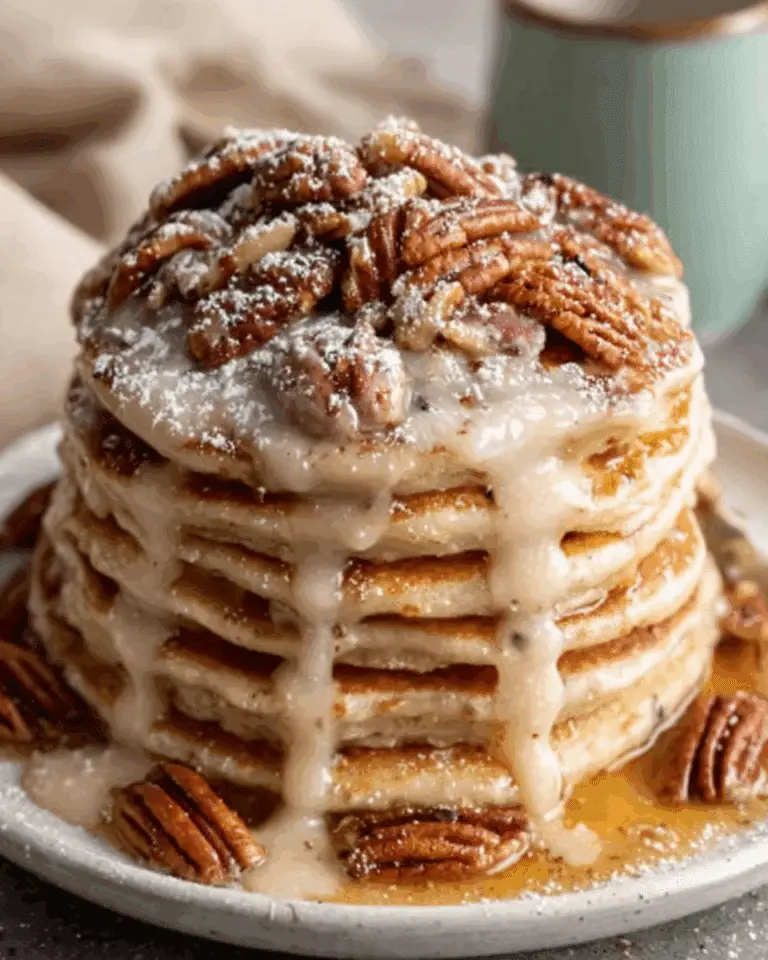 Cinnamon Roll Pancakes Recipe