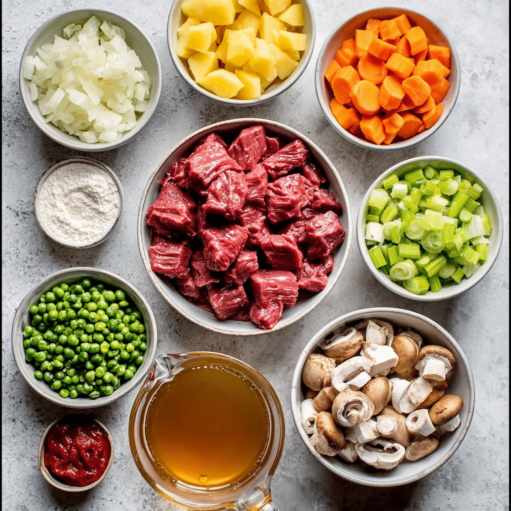 ired Beef Stew with Apricots and Raisins Recipe - Recipe Image