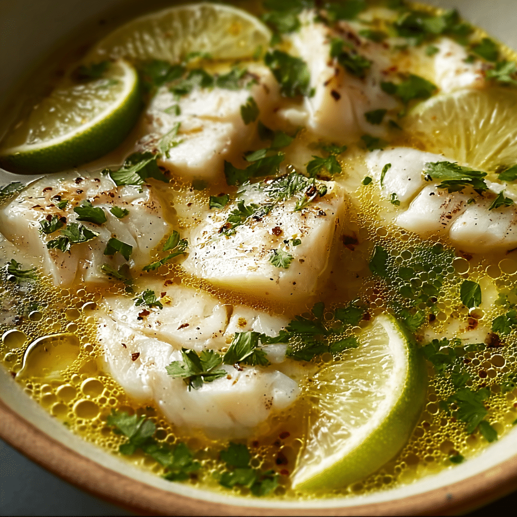 Coconut Lime Fish Soup Recipe - Recipe Image