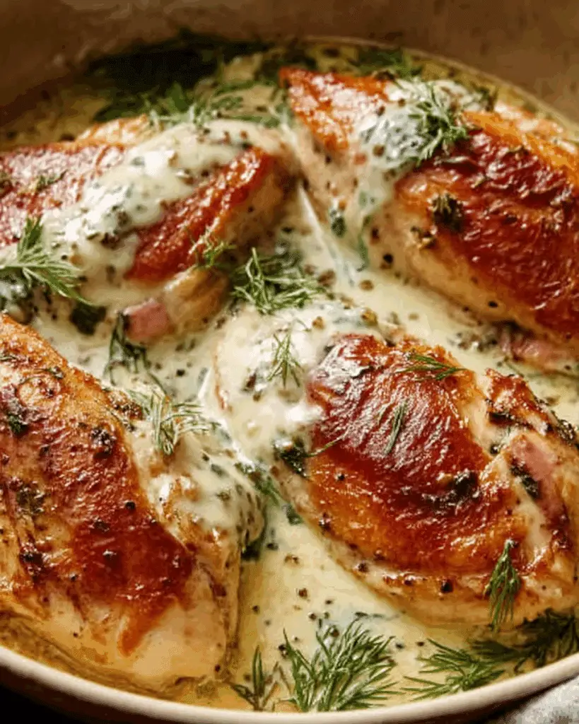 Prosciutto & Sage–Wrapped Chicken with Pan Sauce Recipe